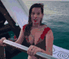 美女 泳装 跳水 尴尬