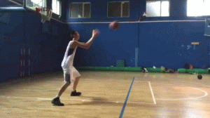 篮球 弹跳 旋转 投篮