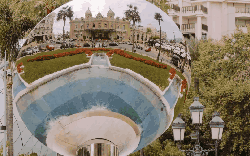 倒车镜 喷泉 摩纳哥 纪录片 酒店 风景
