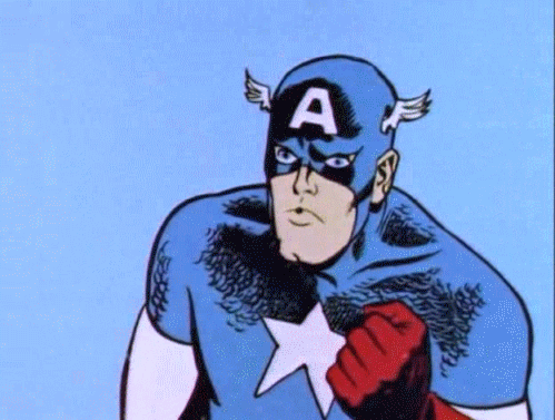 美国队长 动画 英雄 Captain America