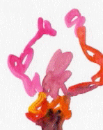 GIF动画 设计 爱 艺术 旋转 运动图形 艺术家在Tumblr 插图 电影 动画 短片 舞者 跳 芭蕾 willkim 水彩动画 美丽的眼睛 芭蕾舞演员