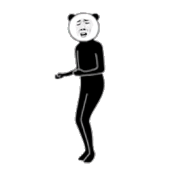 熊猫头 搞笑 雷人 舞蹈 大长腿 斗图