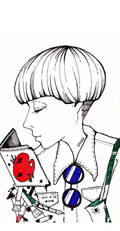 壁纸 酷女孩 插画 美图 帅气