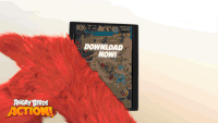 愤怒的小鸟 Angry Birds movie 智能手机 滑动 解锁 logo app 认证 扫描