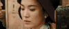 宋慧乔 美女 心事 回头