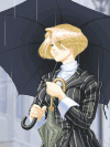 雨人 Rain+Man 伞下 黄头发