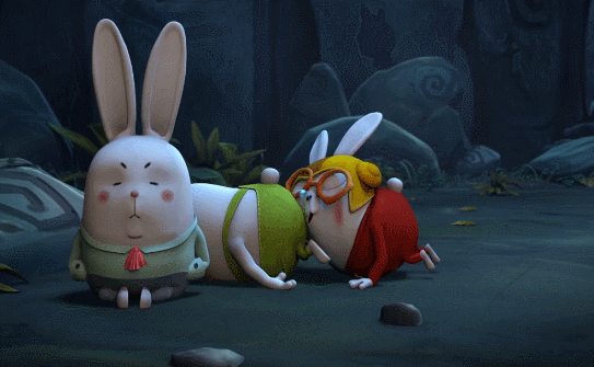 三只兔子 兔子 动画 电视剧 睡觉 萌