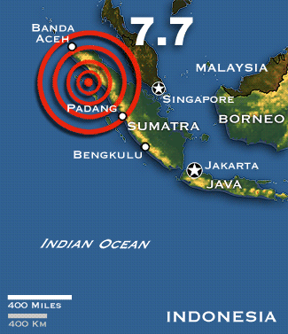 海啸 tsunami 地区 辐射