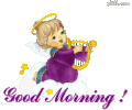 卡通 动画 轻轻的问候 good morning