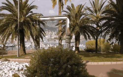 创意 摩纳哥 相框 纪录片 街头 风景