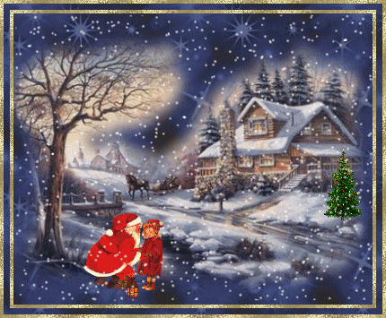 下雪 白色圣诞节 唯美 寒冷 圣诞树