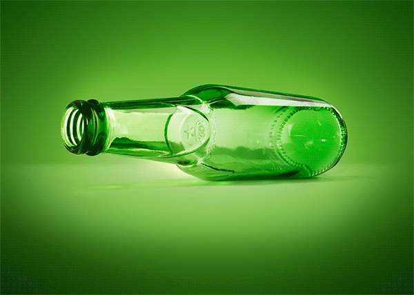 啤酒 瓶子 好看 绿色