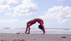 瑜伽 海边 沙滩 运动