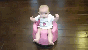 宝宝 创意 小车 开心