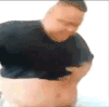 腹肌 搞笑 神奇 胖子