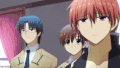 动漫 玻璃杯 尤里 天使的心跳 夕鹤 otonashigif animegif 音无 高松 angelbeatsgif 音无他 takamatsugif 萌萌哒 卡哇伊