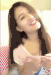 开心 笑容 美女 清新