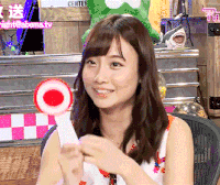 美女 眨眼睛 可爱 开心
