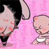打屁股 小男孩 动漫 搞笑