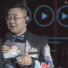 我是未来 张绍刚 开心 笑 害羞 soogif soogif出品
