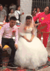 新郎 新娘 婚礼现场 尴尬 雷人