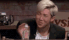 防弹少年团 Rap Monster   挤眼   挥手 卖萌
