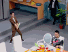 王嘉尔 何炅 开心 搞怪 搞笑