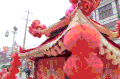 新婚祝福 花轿 喜庆 婚礼现场