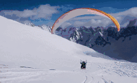勇气 地球脉动 纪录片 起飞 降落伞