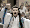 开心  古装   易烊千玺  帅气  兴奋