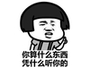 你算什么东西 我凭什么听你的 恶搞 逗比 欢乐