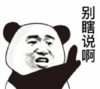 暴漫 文字表情包 别瞎说啊 搞笑 沙雕 魔性