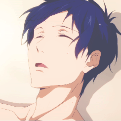 动漫 男孩 躺着 闭眼