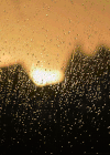 窗户 雨滴 唯美 文艺