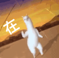 搞笑 扭屁股 羊驼 逗 文字表情包