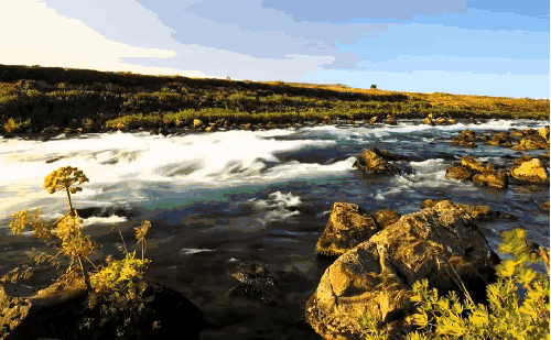 3分钟人生 冰岛 延时摄影 河流 纪录片 风景