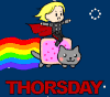 萌娃 小猫 奔跑 thorsday