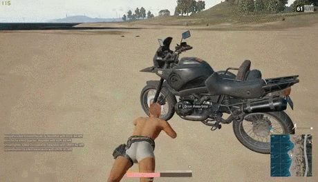 摩托车 游戏 搞笑 绝地求生