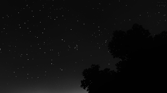 動(dòng)漫 黑夜 星空 閃爍