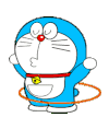 机器猫 哆啦A梦 转呼啦圈 可爱 呆萌