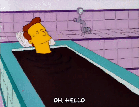 辛普森的一家 打招呼 浴缸 hello