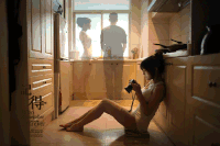 Cinemagraph 美女 家具 思念