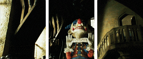 3D效果 鬼节 小丑 可怕