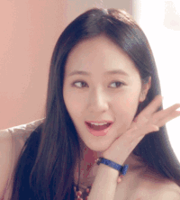 美女 手指 微笑 长发