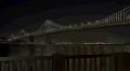 大桥 艺术 灯 夜景