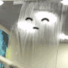 萌萌的生命力 创意 擦玻璃