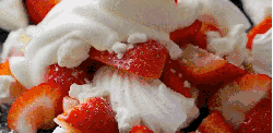 MS&FOODS 冰激凌 完美视觉冲击 烹饪 草莓