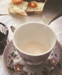 水杯 漂亮 花朵 图案