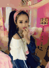 美女 性感 马尾 可爱