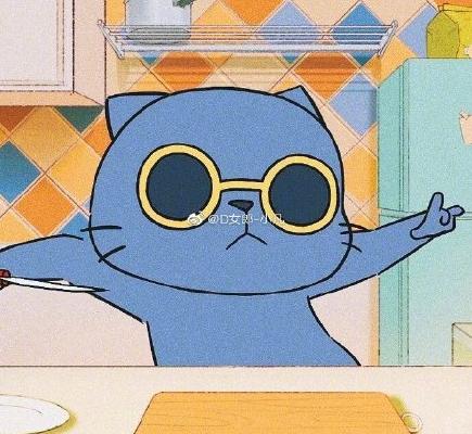卡通 可爱 萌 猫咪 逗